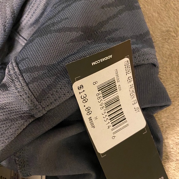 Adidas Men’s Techfit Primeknit Jersey Top - Picture 8 of 9